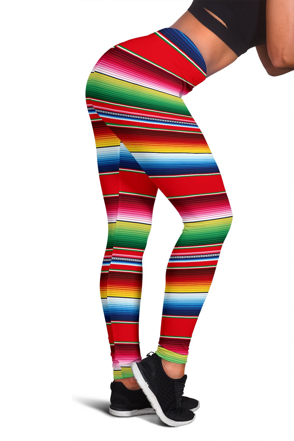Serape Pattern Women Leggings