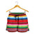 Serape Pattern Women Shorts-JTAMIGO.COM