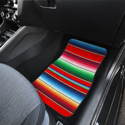 Serape Print Car Floor Mats