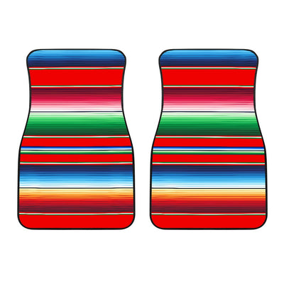 Serape Print Car Floor Mats