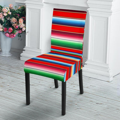 Serape Print Dining Chair Slipcover-JTAMIGO.COM