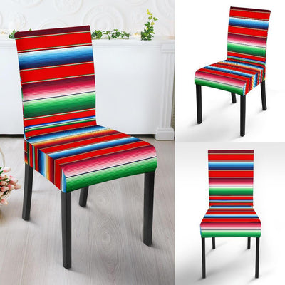 Serape Print Dining Chair Slipcover-JTAMIGO.COM