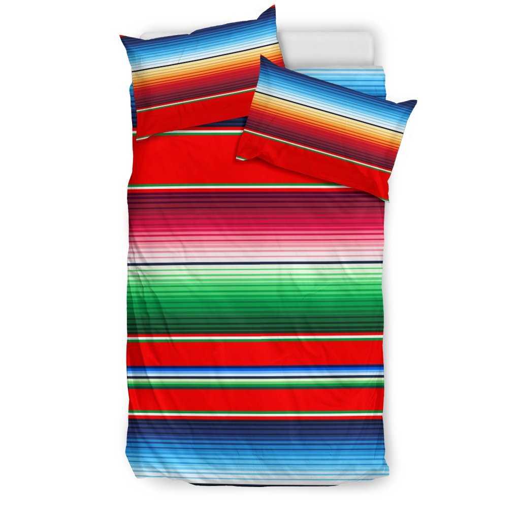Serape Print Duvet Cover Bedding Set