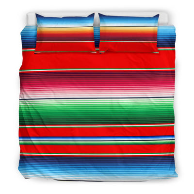 Serape Print Duvet Cover Bedding Set