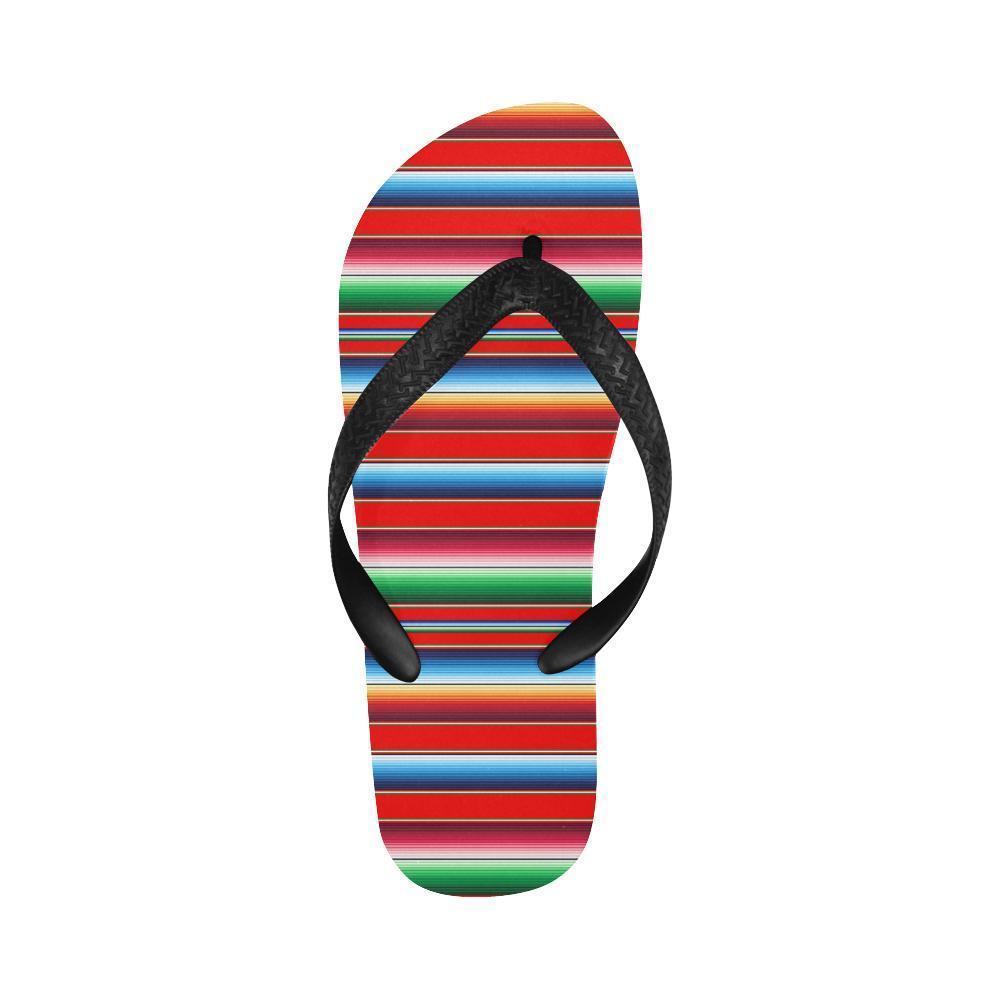 Serape Print Flip Flops-JTAMIGO.COM