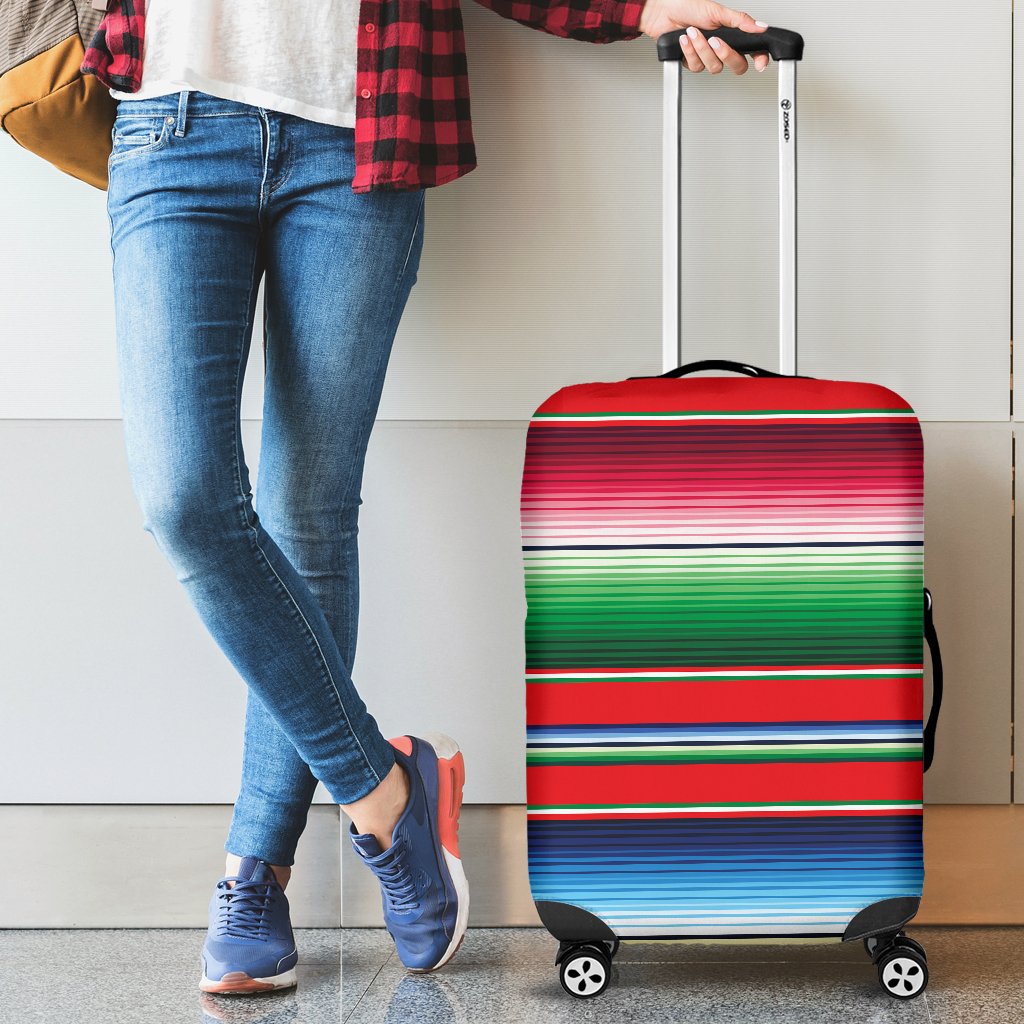 Serape Print Luggage Cover Protector