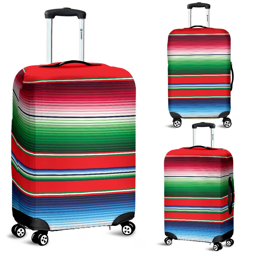 Serape Print Luggage Cover Protector