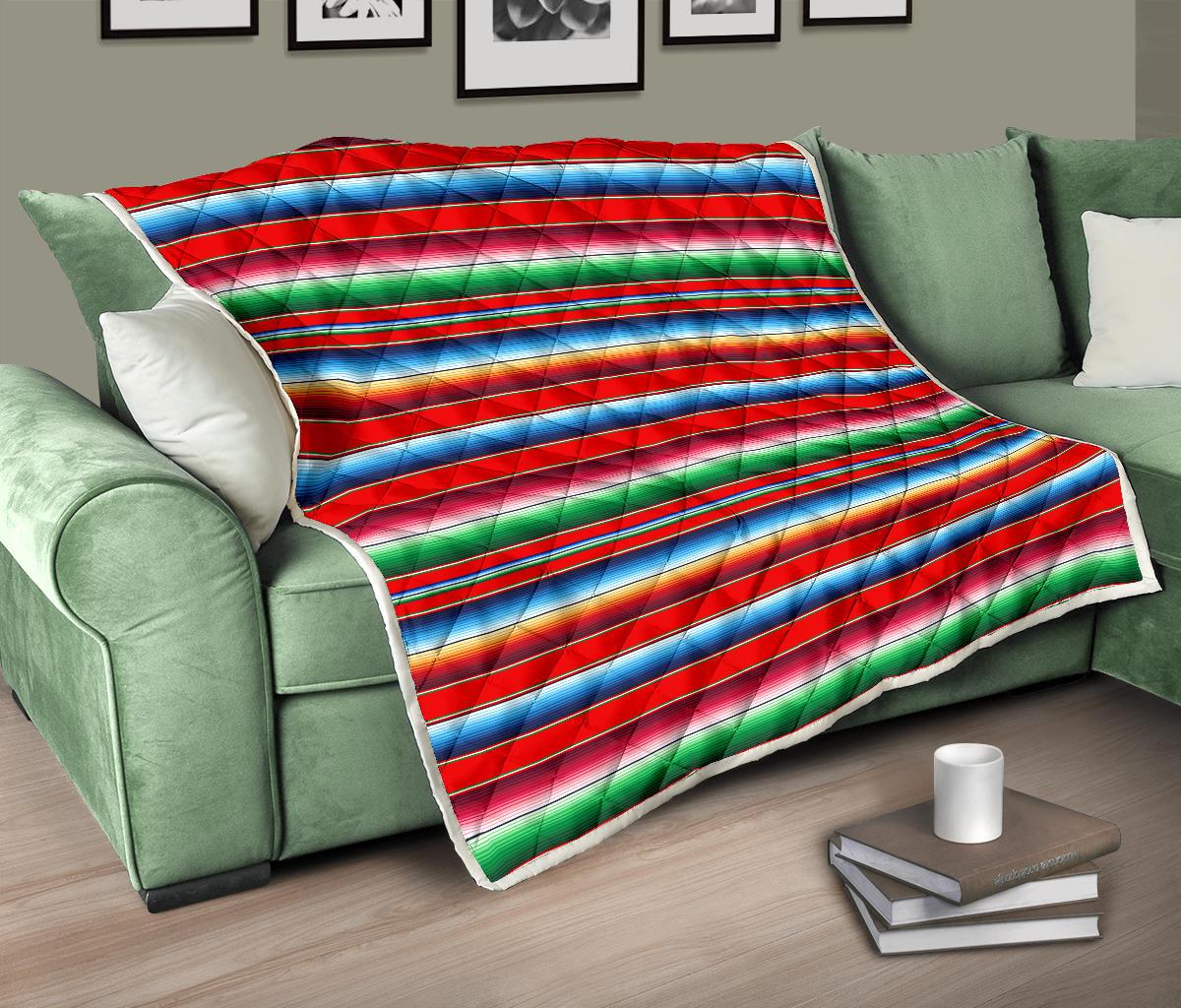 Serape Print Premium Quilt-JTAMIGO.COM