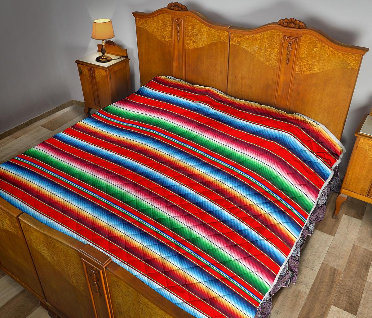 Serape Print Premium Quilt-JTAMIGO.COM