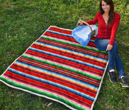 Serape Print Premium Quilt-JTAMIGO.COM