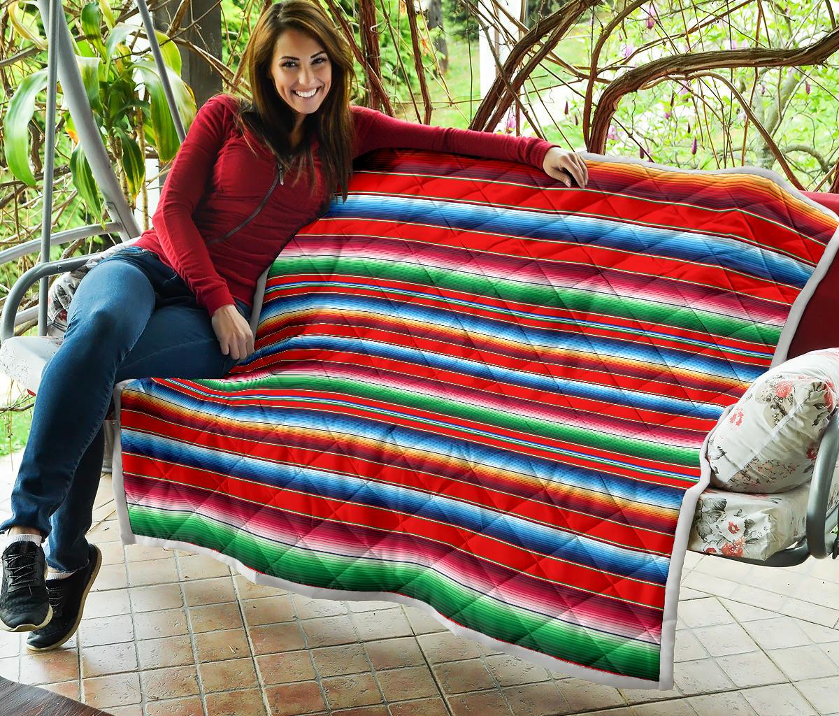 Serape Print Premium Quilt-JTAMIGO.COM