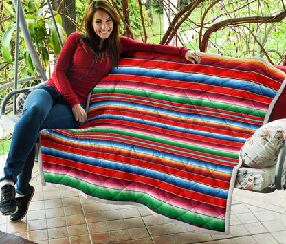 Serape Print Premium Quilt-JTAMIGO.COM