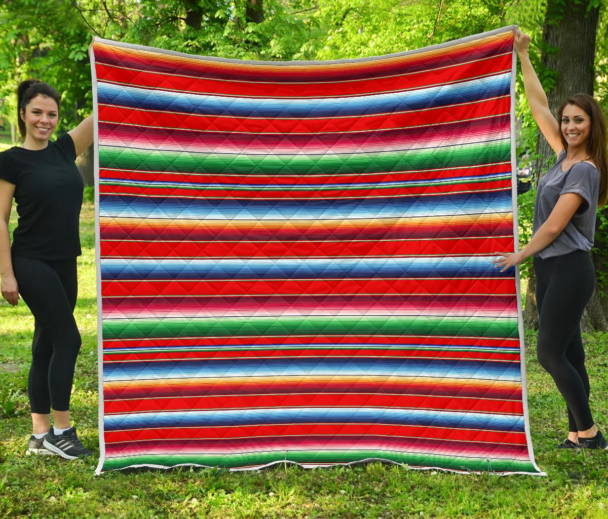Serape Print Premium Quilt-JTAMIGO.COM