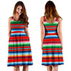 Serape Print Sleeveless Dress