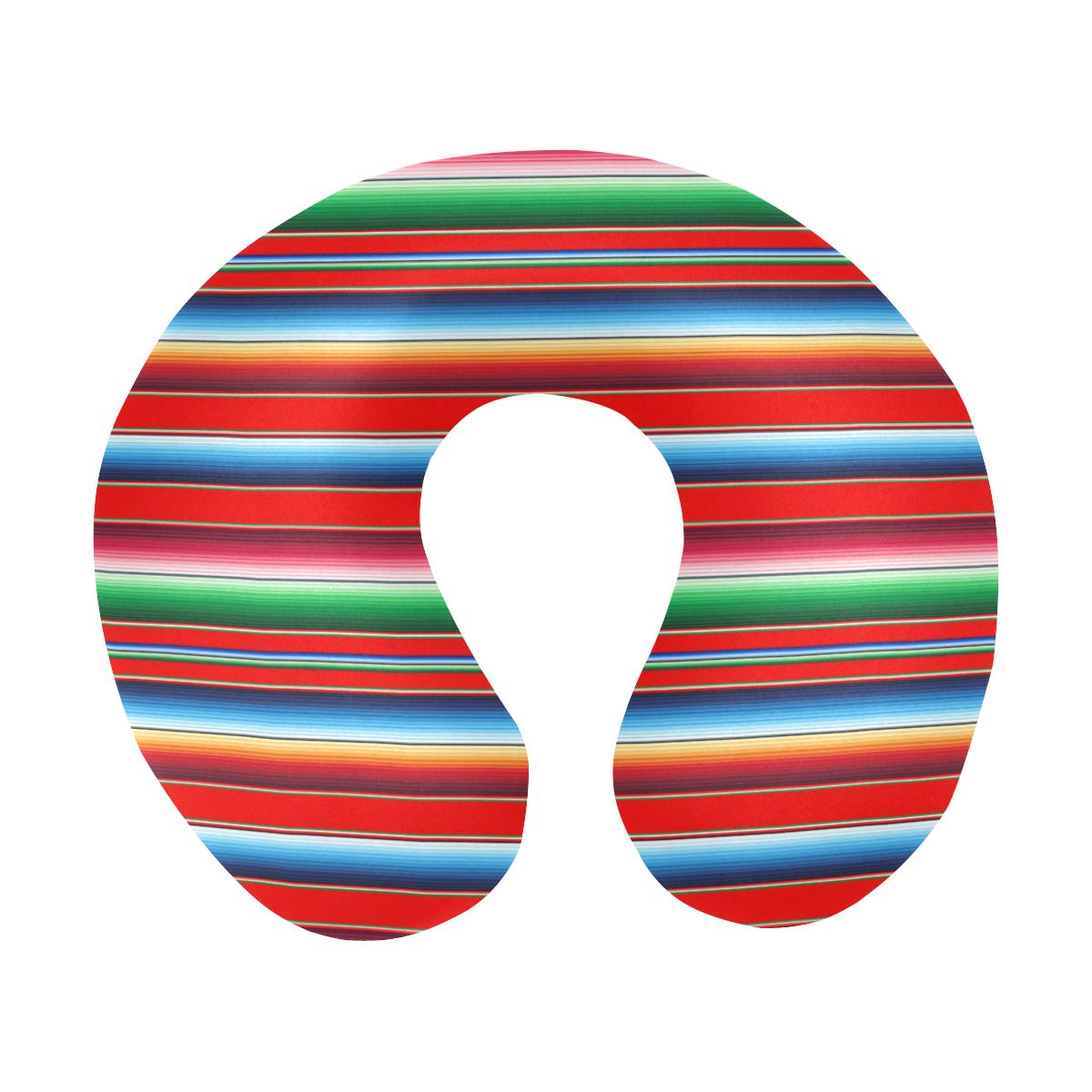 Serape Print U-Shaped Travel Neck Pillow-JTAMIGO.COM