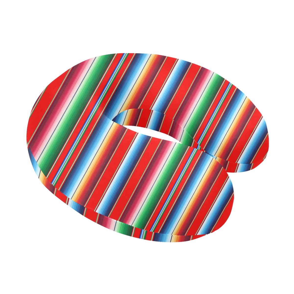 Serape Print U-Shaped Travel Neck Pillow-JTAMIGO.COM