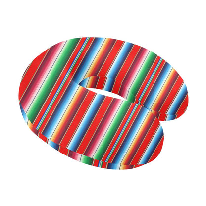 Serape Print U-Shaped Travel Neck Pillow-JTAMIGO.COM
