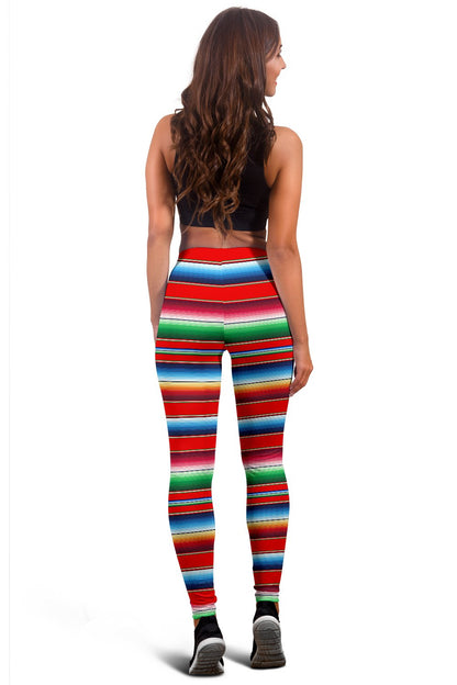 Serape Print Women Leggings