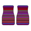 Serape Stripe Print Car Floor Mats