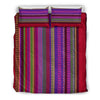 Serape Stripe Print Duvet Cover Bedding Set