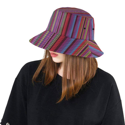 Serape Stripe Print Unisex Bucket Hat
