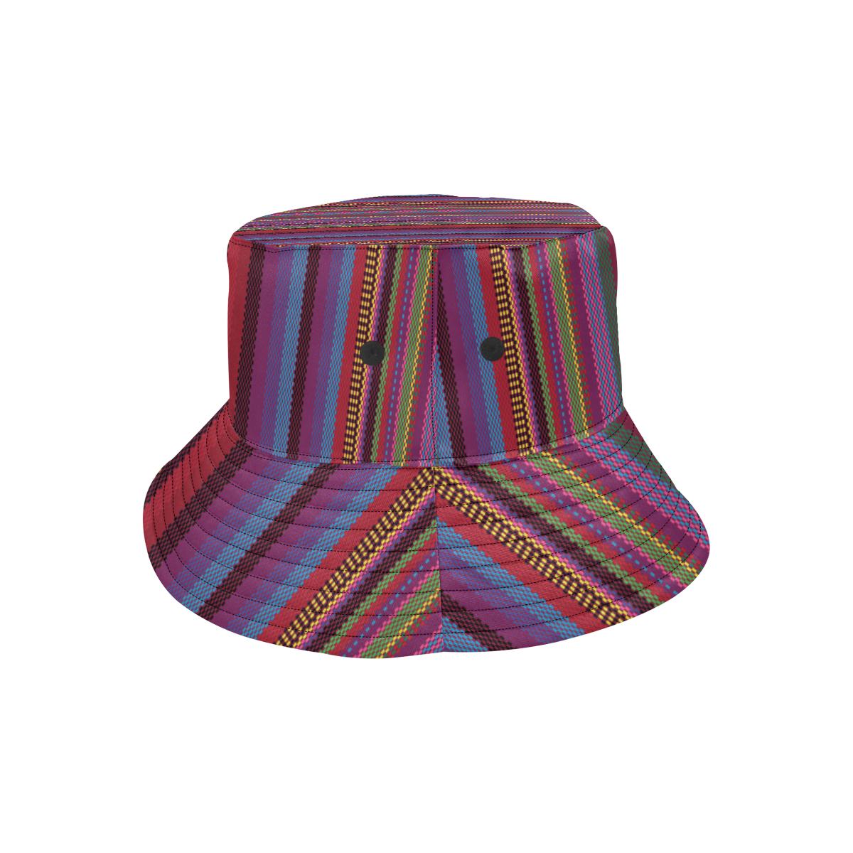 Serape Stripe Print Unisex Bucket Hat