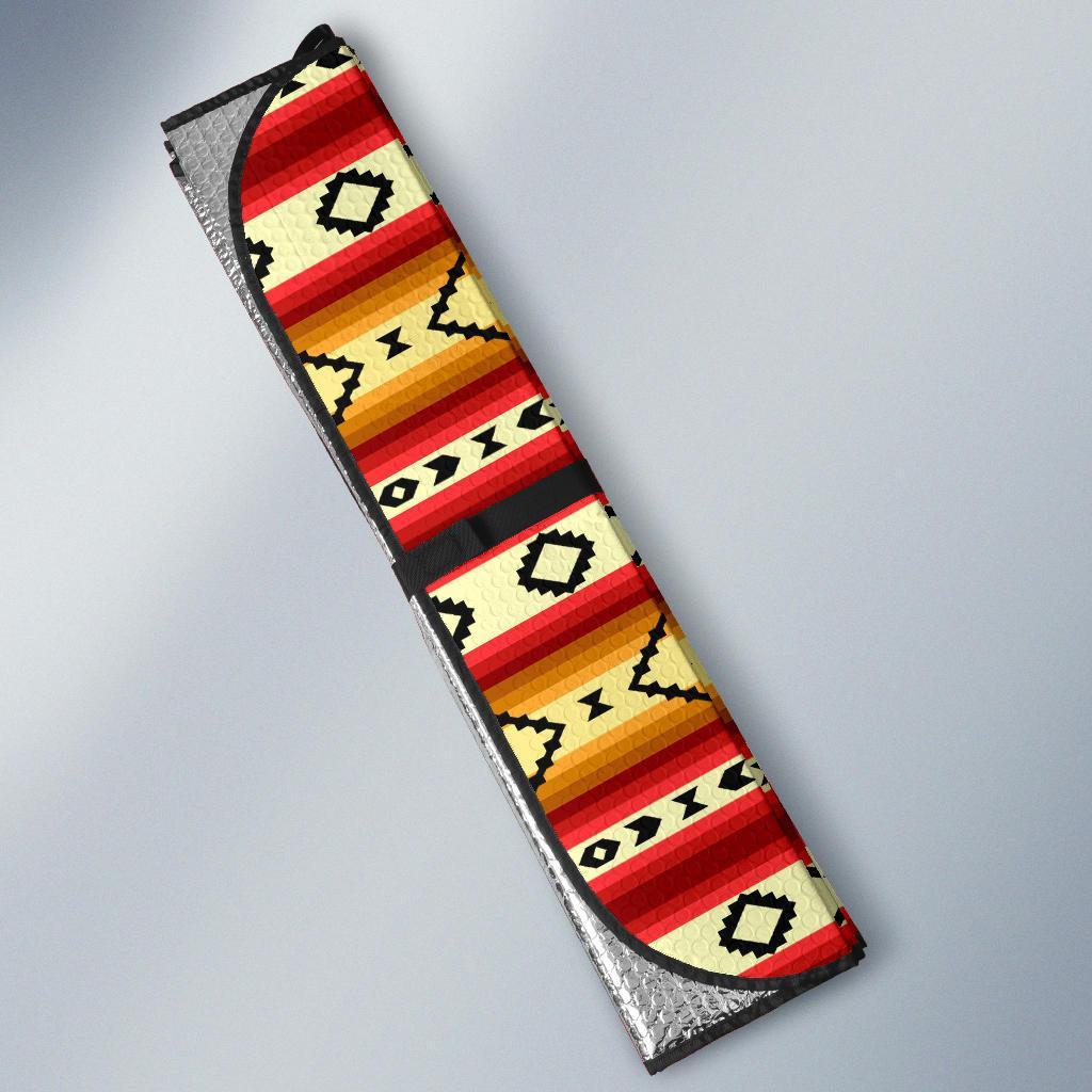 Serape Themed Car Sun Shade For Windshield