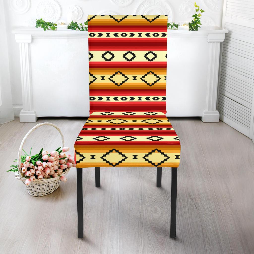 Serape Themed Dining Chair Slipcover-JTAMIGO.COM