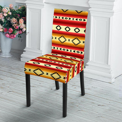 Serape Themed Dining Chair Slipcover-JTAMIGO.COM