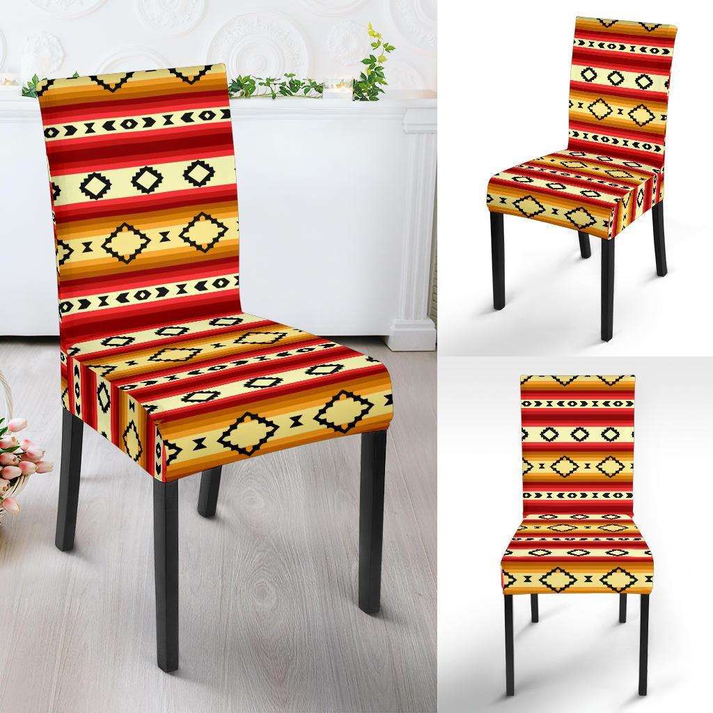 Serape Themed Dining Chair Slipcover-JTAMIGO.COM