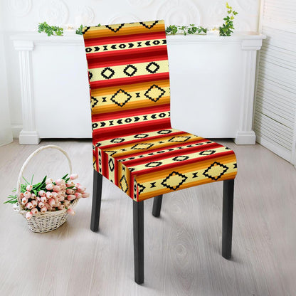 Serape Themed Dining Chair Slipcover-JTAMIGO.COM