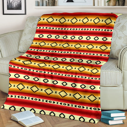 Serape Themed Fleece Blanket