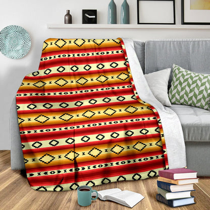 Serape Themed Fleece Blanket