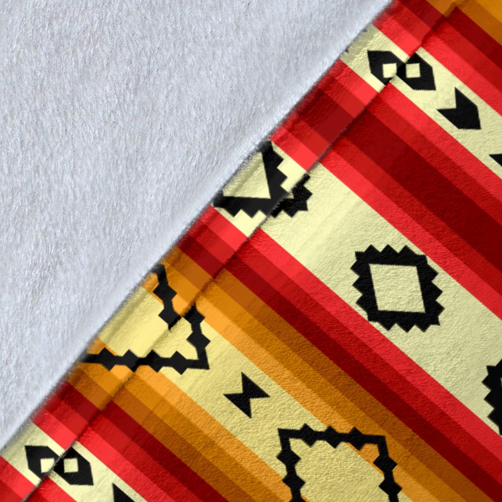 Serape Themed Fleece Blanket