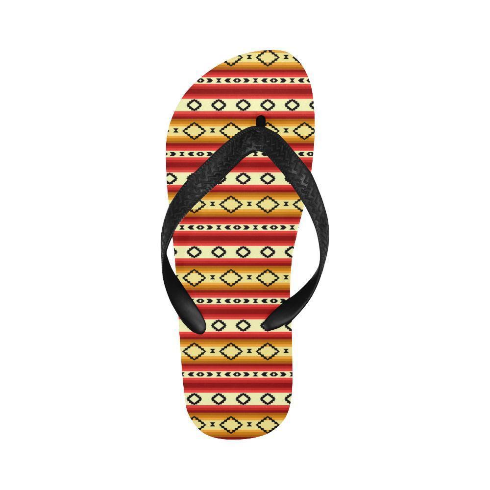 Serape Themed Flip Flops-JTAMIGO.COM
