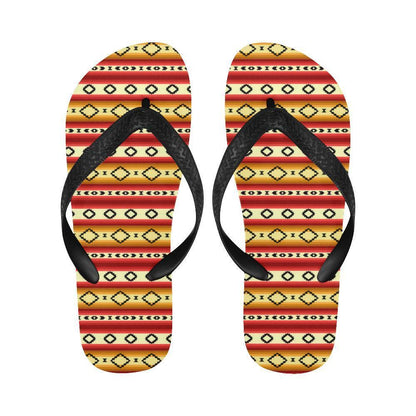 Serape Themed Flip Flops-JTAMIGO.COM