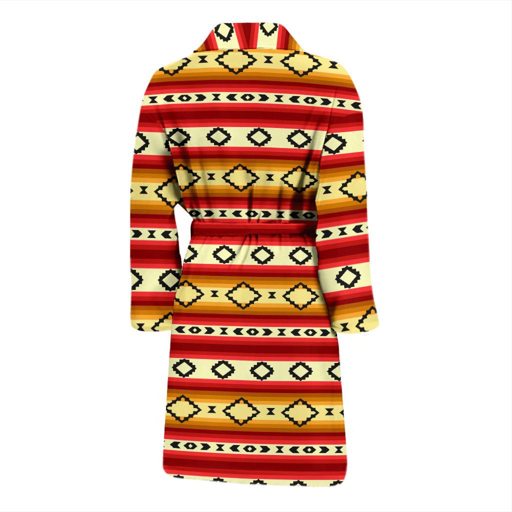 Serape Themed Men Bath Robe-JTAMIGO.COM
