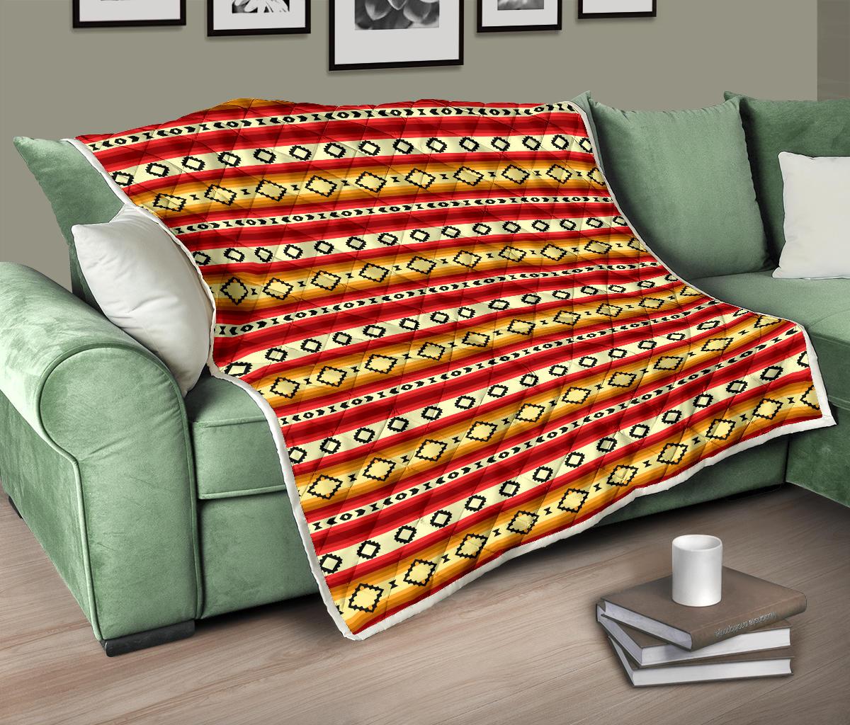 Serape Themed Premium Quilt-JTAMIGO.COM