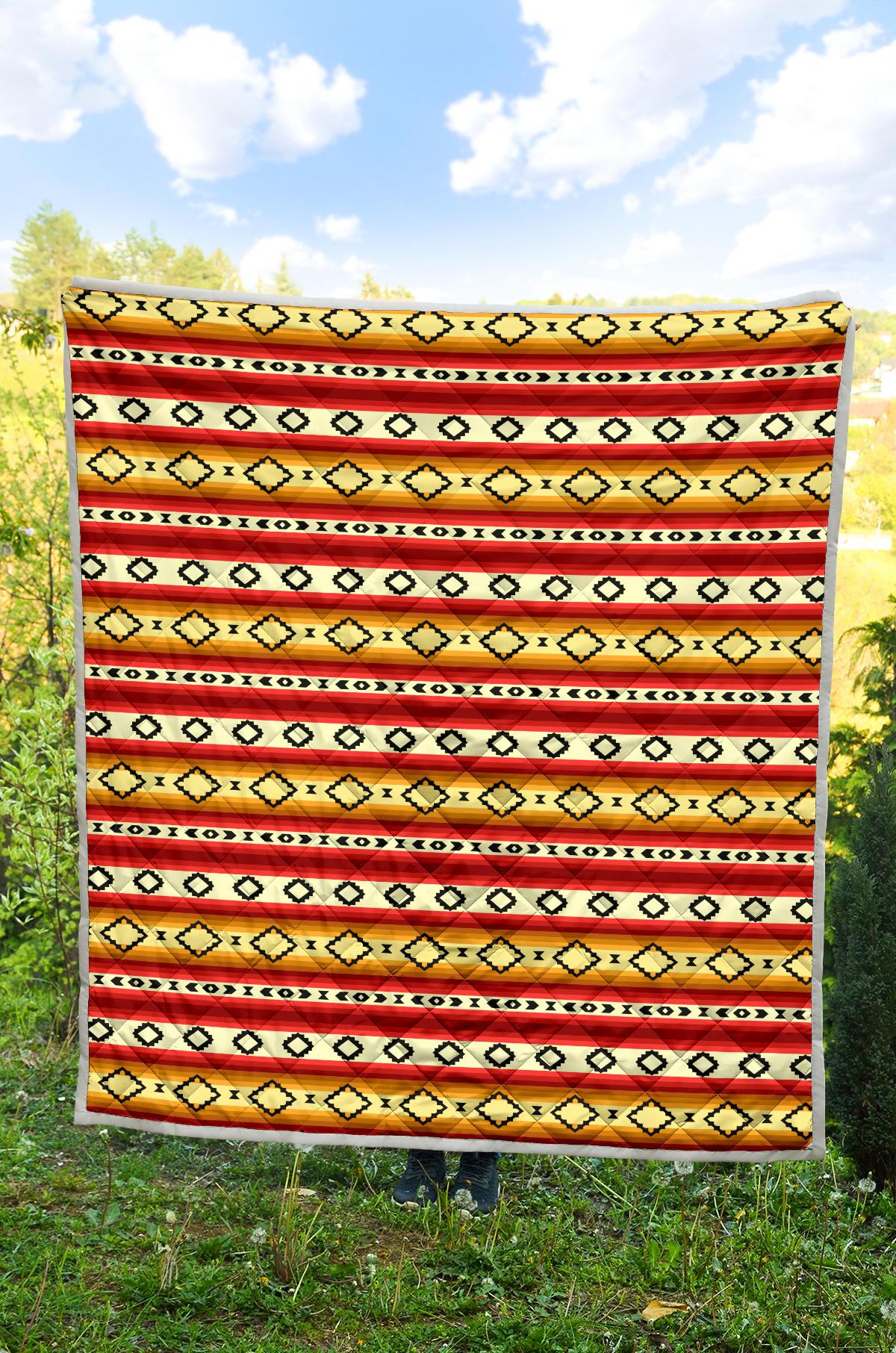 Serape Themed Premium Quilt-JTAMIGO.COM
