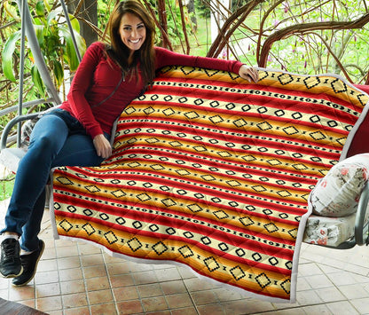 Serape Themed Premium Quilt-JTAMIGO.COM