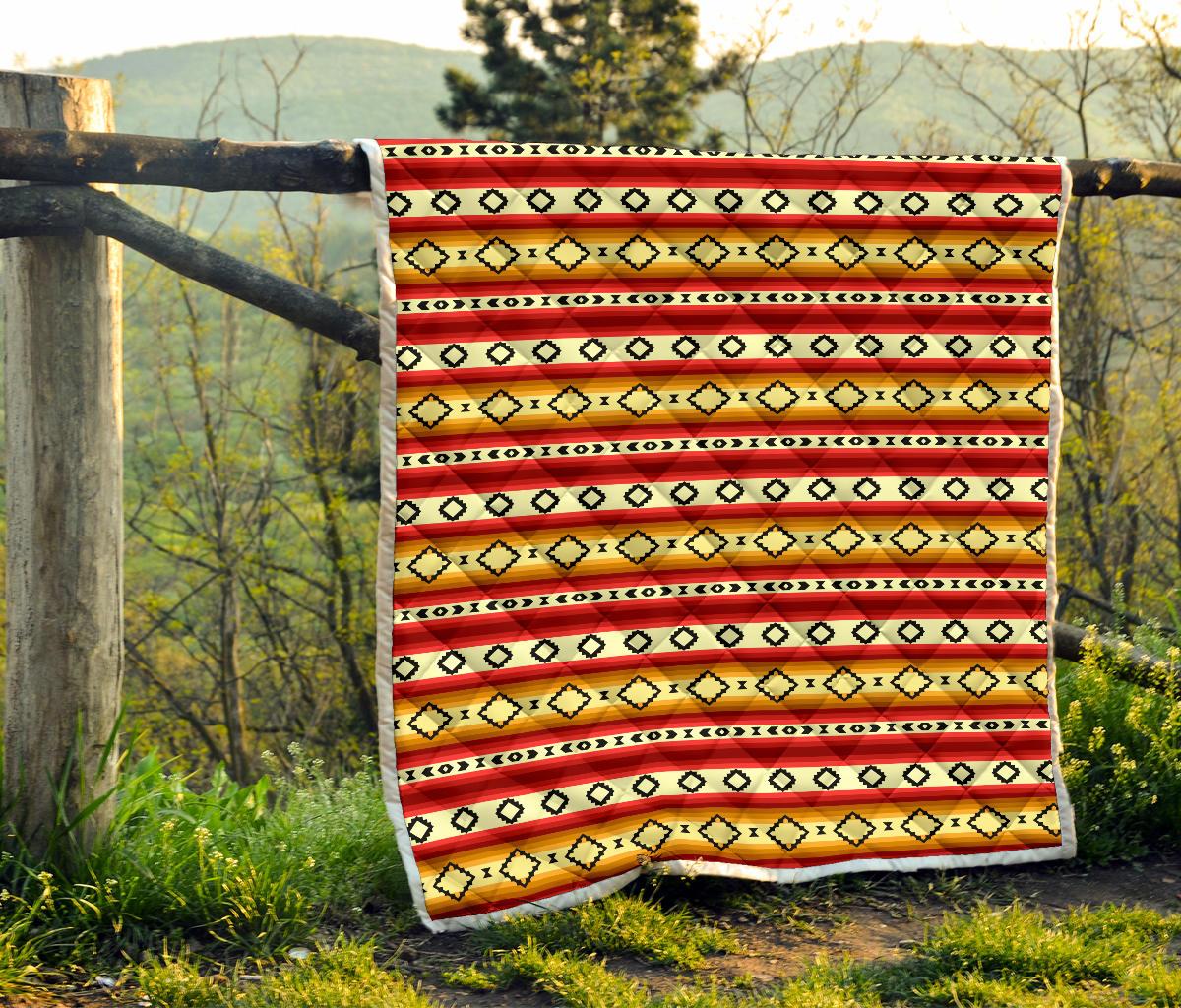Serape Themed Premium Quilt-JTAMIGO.COM