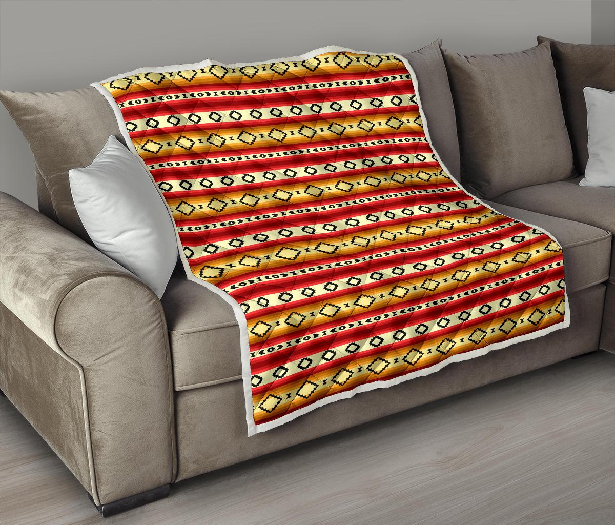 Serape Themed Premium Quilt-JTAMIGO.COM
