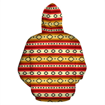 Serape Themed Pullover Hoodie