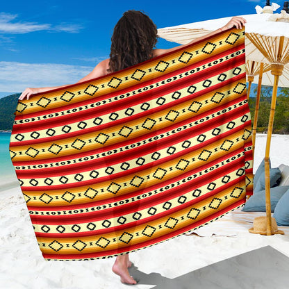 Serape Themed Sarong Pareo Wrap