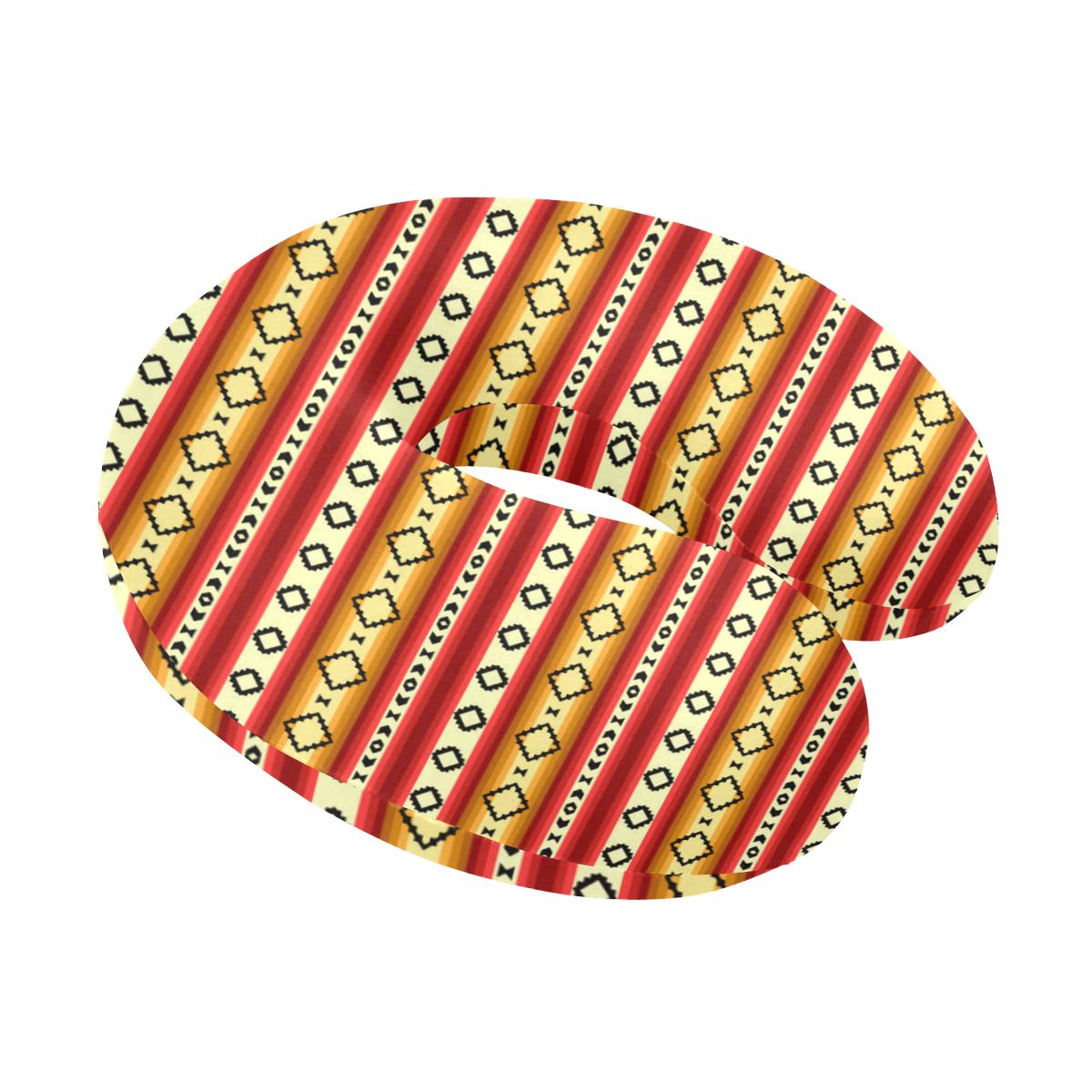Serape Themed U-Shaped Travel Neck Pillow-JTAMIGO.COM