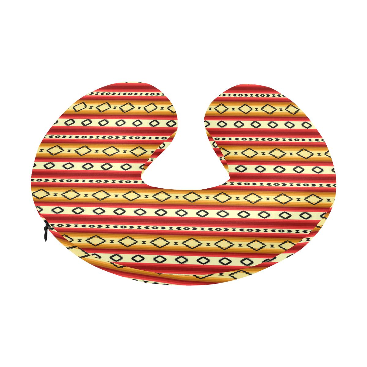 Serape Themed U-Shaped Travel Neck Pillow-JTAMIGO.COM
