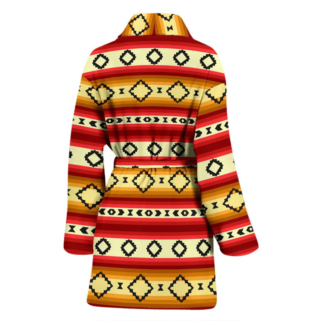 Serape Themed Women Bath Robe-JTAMIGO.COM