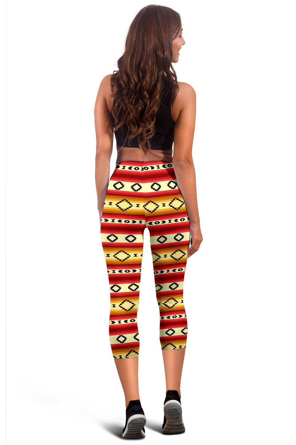 Serape Themed Women Capris