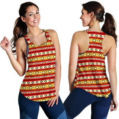 Serape Themed Women Racerback Tank Top