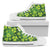 Shamrock Clover Print Women High Top Shoes